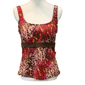 𝅺ST. JOHN'S BAY Multi Colored Tankini NWT